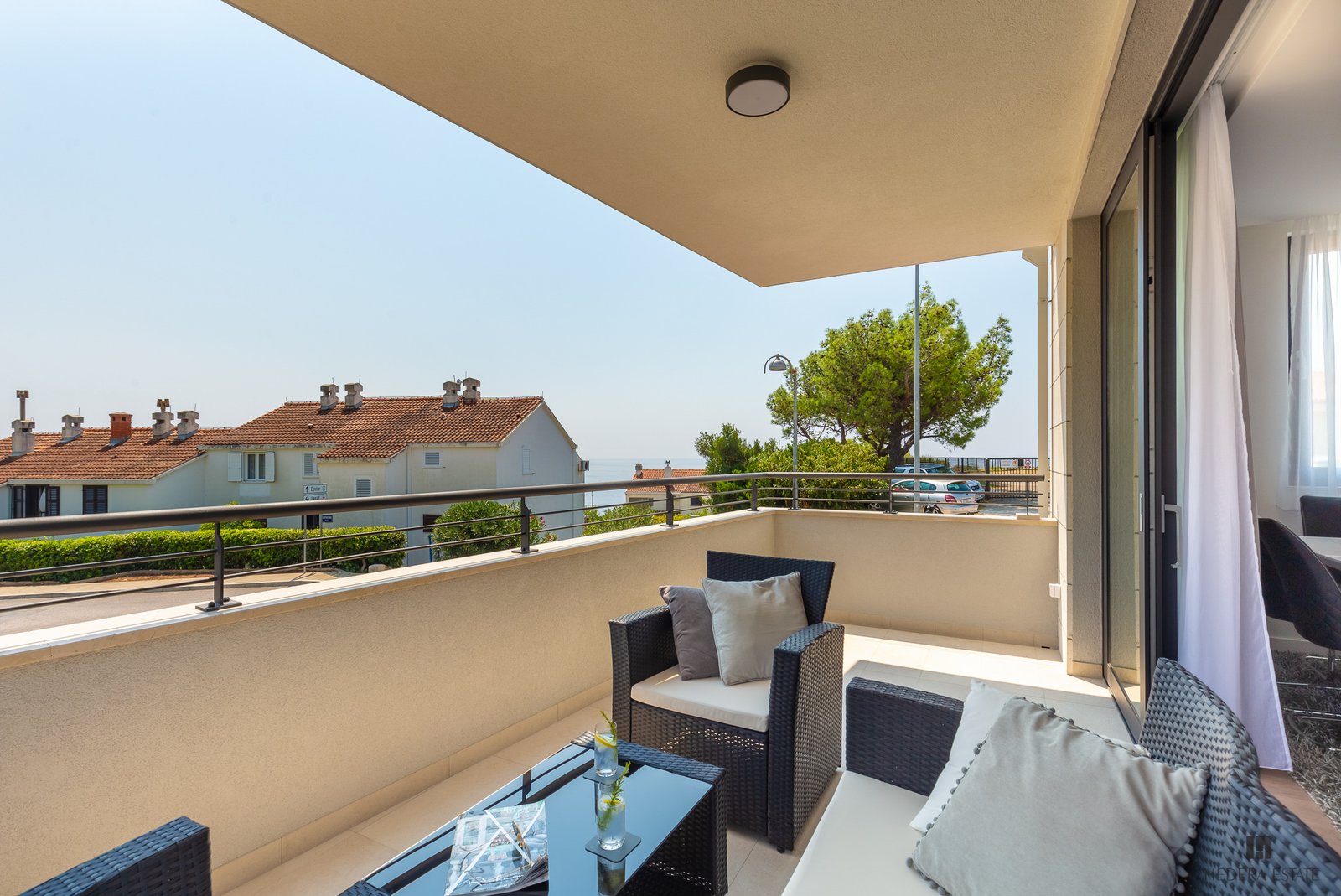 Apartment Antea — dnevni boravak s pogledom